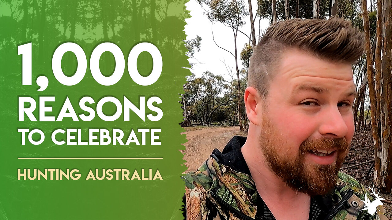 1,000 reasons to celebrate! HuntingAustralia Australian Hunters Club