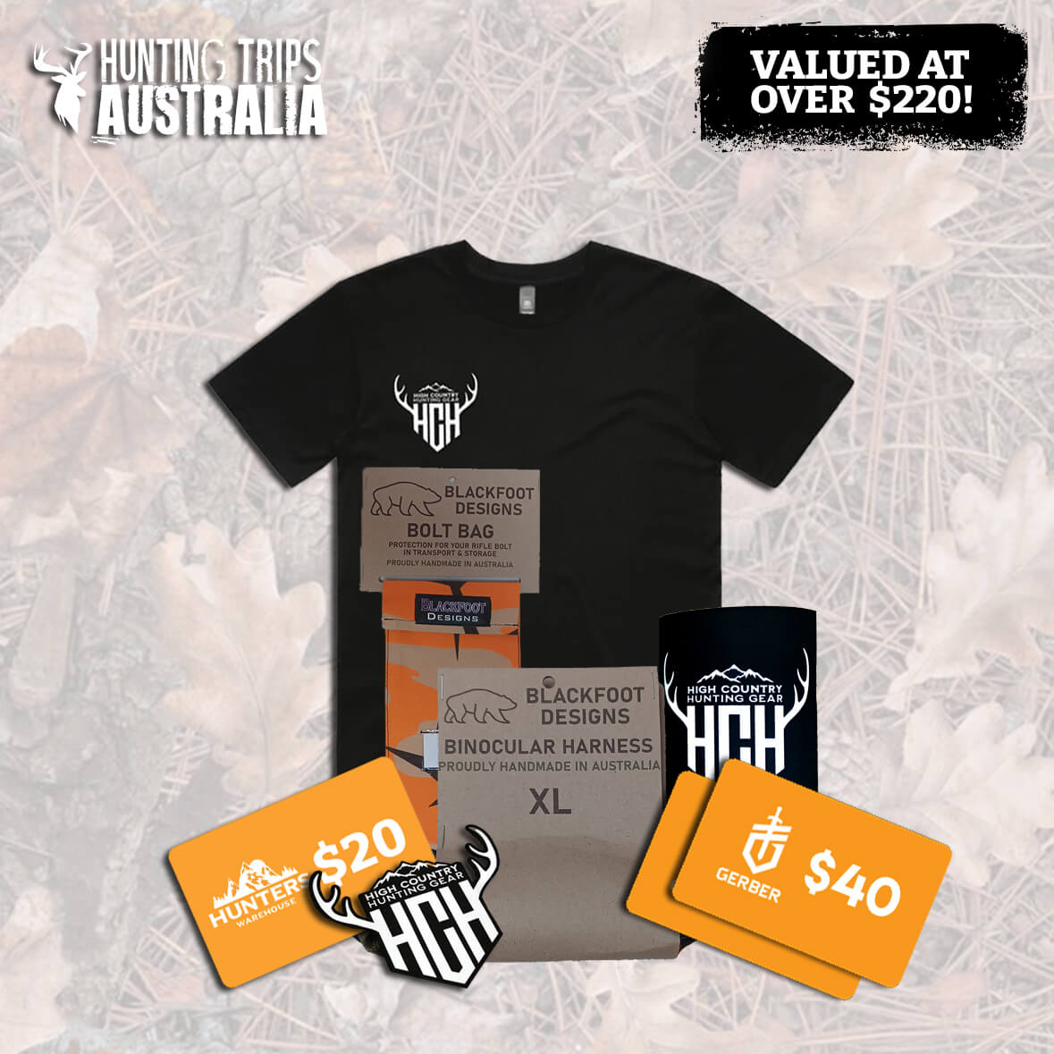 June 2022 hunting product giveaway Australian Hunters Club