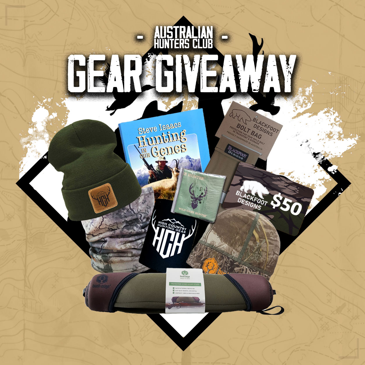 November 2023 Hunting Gear Giveaway Australian Hunters Club