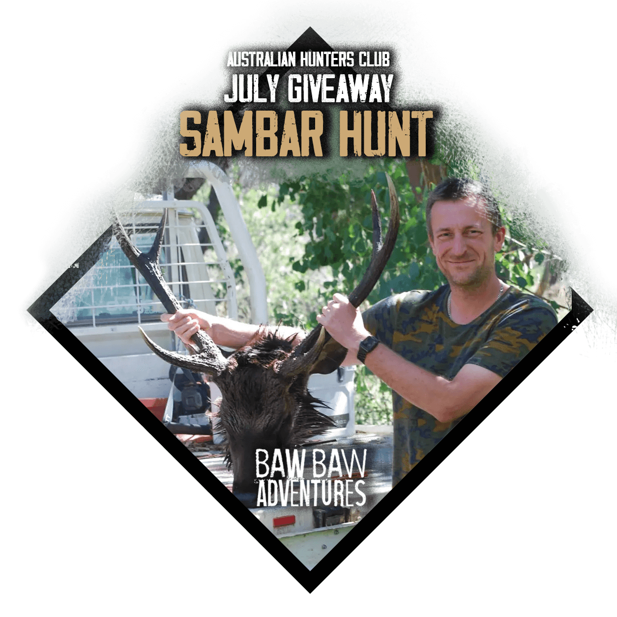 You're chance to win an Australian guided hunt every month!