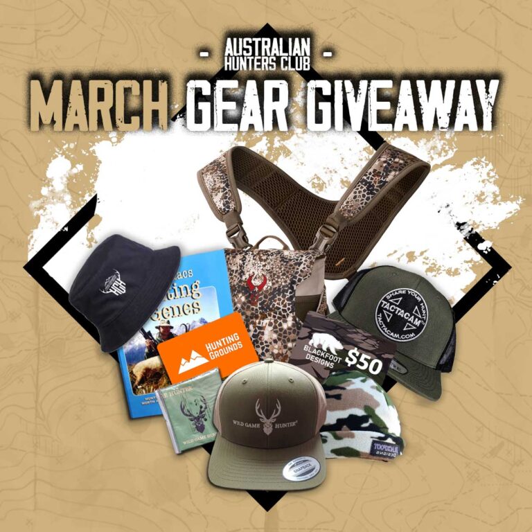 Monthly Hunting Product Giveaways