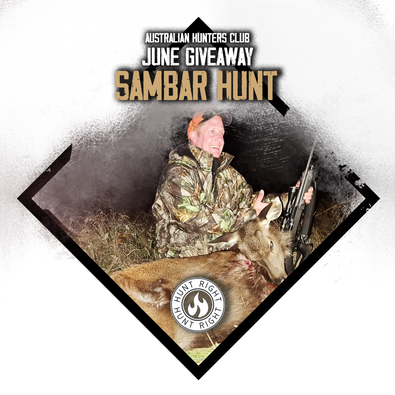 You're chance to win an Australian guided hunt every month!